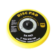 5" Velcro Back-Up Pad Low-Profile Med 5/16-24 Thread 8 Hole
