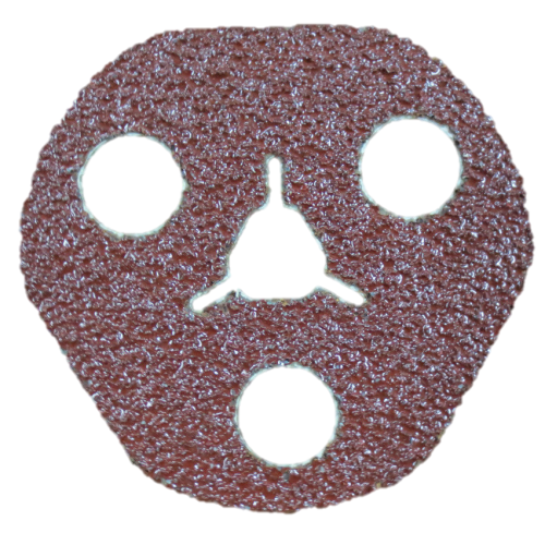 Resin Fibre Disc 4-1/2" x 7/8" Premier Red E-Z View Disc Carborundum 36 Grit