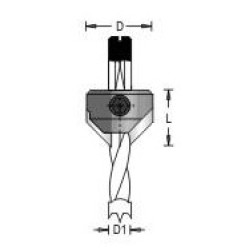 Carbide Tipped Countersink For Bkp Drill 10mm Lh Dimar K10L