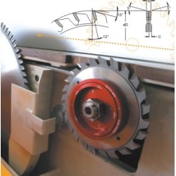 Nova 100mm Adjustable Scoring Blade 100mm X 22mm Dimar 100-ADJ-22SCOR