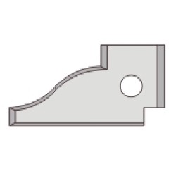 Replacement Knife, Proile #1 (left) Dimar 1L
