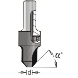 Carbide Tipped Countersink Dimar 202-CT-3.5