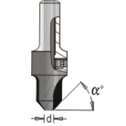 Carbide Tipped Countersink Dimar 202-CT-3B