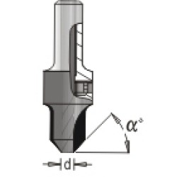 Carbide Tipped Countersink Dimar 202-CT-3C