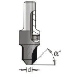 Carbide Tipped Countersink Dimar 202-CT-5B