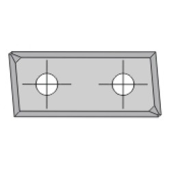 Insert Knife 29.8 X 12 X 1.5 (mm). Dimar 3105005