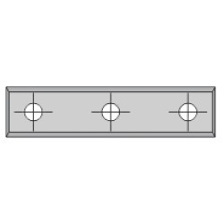 Insert Knife 50 X 12 X 1.7 For 1rw8-19 Dimar 3107350