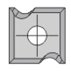 Replacement Knife 12x12x1.5 Round/bev Dimar 3109323