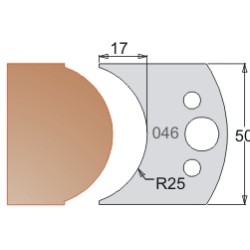 #046 50mm Knives For MPC Multi Profile Cutter (Set of 2) Dimar 3304650