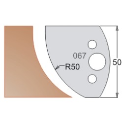 #067 50mm Knives For MPC Multi Profile Cutter (Set of 2) Dimar 3306750