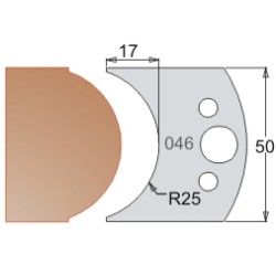 #046 50mm Limiters For MPC Multi Profile Cutter (Set of 2) Dimar 3404650