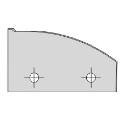 Cnc Profile Knife #3 For N126 Bit Dimar 3522203