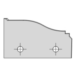 Cnc Profile Knife #5 For N126 Bit Dimar 3522205