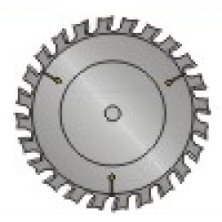 Dado Saw Blade Left Hand Dimar 6-18LC