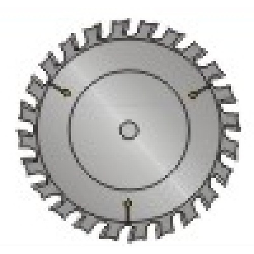 Dado Saw Blade Left Hand Dimar 6-18LC