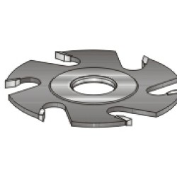 Grooving Cutter 150mm-1/4" Dimar 707N-150-6