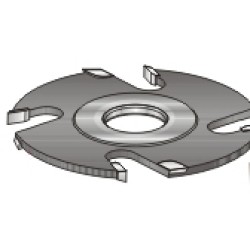 Grooving Cutter With Spurs Dimar 707NF-150-5