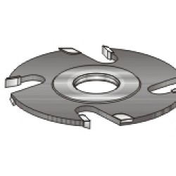 Groover With Spurs 150mm-1/4" Dimar 707NF-150-6