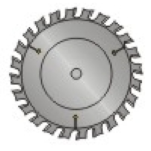 Dado Cl Saw Blade Left Rotation Dimar 8-24LC