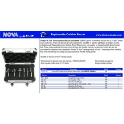 Replaceable Carbide 6 Pcs Set Dimar DT-SET-6A