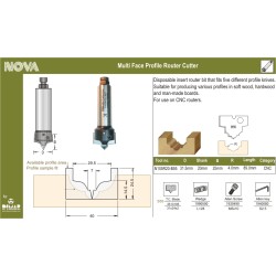 Cnc Classical 4mm Radius Dimar N105R20-B55