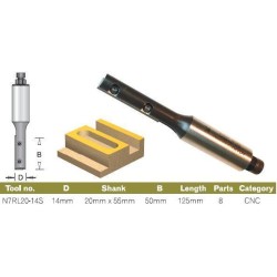 Cnc Straight Bit D=14mm, B=50mm Dimar N7RL20-14S