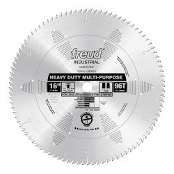 16" Diameter x 48 Tooth x 1" Arbor x .177" Kerf General Purpose Saw Blade