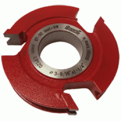 1/4" Concave Radius Shaper Cutter (3/4 Bore)