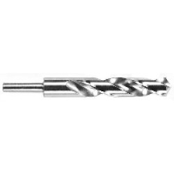 1/2" Diameter HSS Brad Point Drill Bit 4" Length 1/4" Reduced Shank