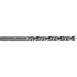 5mm Diameter Lipped HSS Brad Point Drill Bit Regular Length