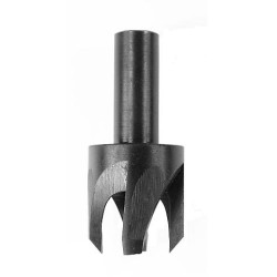 1" Plug Size Standard Plug Cutter 1/2" Shank 
