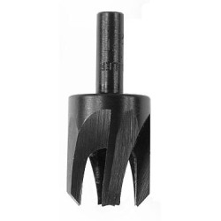 3/8" Plug Size Tapered Plug Cutter 1/4" Shank