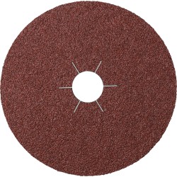 Resin Fibre Disc 4" Diameter 5/8" Arbor Hole CS561 Aluminum Oxide 24 Grit Klingspor 65713