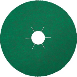 Resin Fibre Disc 4-1/2" x 7/8" FS966 Ceramic Multibond 36 Grit Klingspor 316490