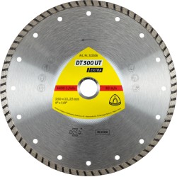Diamond 5x5/64x7/8 Dt300ut Continuous Rim - Turbo Klingspor 325354