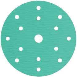 Sanding Disc 6" Diameter With 14+1 Holes Velcro FP77 Aluminum Oxide 1000 Grit