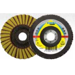 Flap Disc 4-1/2" Diameter 7/8" Arbour Hole SMT850 Medium Grit Klingspor 312557
