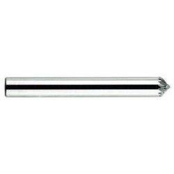 Carbide Burr SK-1 Cone Shape 90 Degrees 1/4" Diameter 1/8" Long 1/4" Shank Double Cut Made In U.S.A.