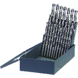 Drill Set 26 Piece A to Z Jobber Length High Speed Steel Bright Made In U.S.A.