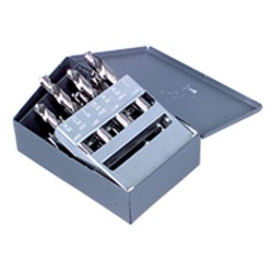 Drill Set 15 Piece 1/16 to 1/2 by 32nds Screw Machine Length High Speed Steel Bright Made In U.S.A.