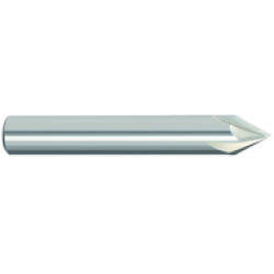59189 - 1/2 Chamfer Mill 82 Degree 4 Flute Carbide Bright Made In U.S.A.