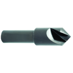 25567 - 1/8 Single Flute 60 Degree 1 Flute High Speed Steel Black Made In U.S.A.