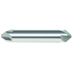 50599 - 3/4 Double End-Drill Point 82 Degree 4 Flute Carbide Bright Made In U.S.A.