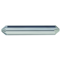 3/16 Double End 60 Degree 6 Flute Carbide Bright Made In U.S.A.