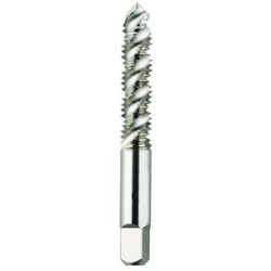1/4-28 Plug H3 Spiral Flute 3 Flutes High Speed Steel Bright Made In U.S.A.