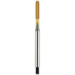 #10-24 Bottom H6 HPT High Performance Tap Thread Forming-DIN Length  Flutes Powder Metallurgy High Speed Steel TiN Made In U.S.A.