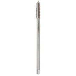 5/16-18 6" OAL Extension Spiral Point Reduced Shank 2 Flutes High Speed Steel Bright