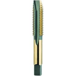 1/2-20 Plug H3 Spiral Point 3 Flutes High Speed Steel Black & Gold Made In U.S.A.