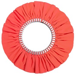 Airway Buffing Wheel - 16 Ply - Orange - 12" X 5"