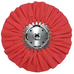 Airway Buffing Wheel - 16 Ply - Red - 10" X 3" X 5/8"